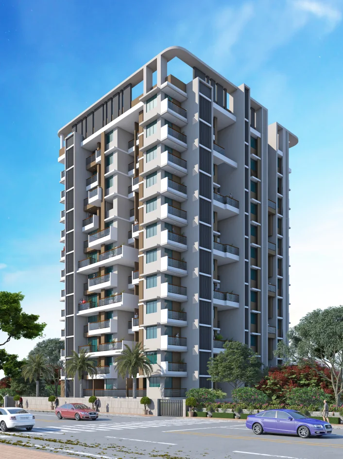 Kailash Parvat building elevation